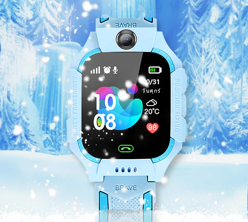 Smart Watch Kids 2g Sim Card Smartwatch for Children SOS Tracker Call Phone Camera Voice Chat Photo Boys Girls Birthday Gifts