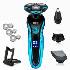 Sad7bf6a455634e358da50e474ca8e1e6i.webp Men's Electric Shaver Rechargeable Electric Razor Hair Clipper Cutting Shaving Machine for Men Beard Trimmer Wet-Dry Dual Use