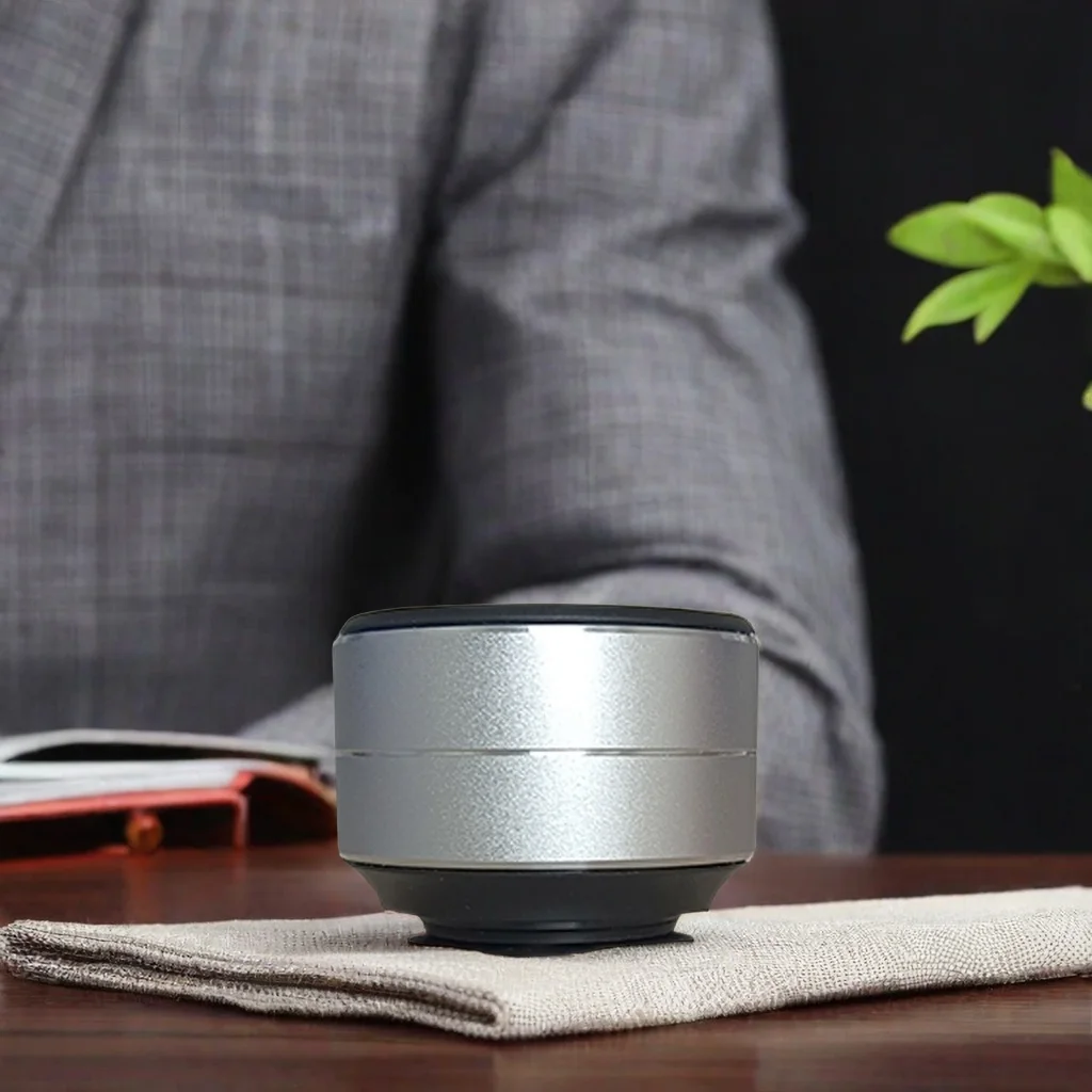Mini Bone Conduction Speaker Vibration Stereo Audio Digital TWS Wireless Bluetooth Speakers Portable Metal Speaker Dropshipping