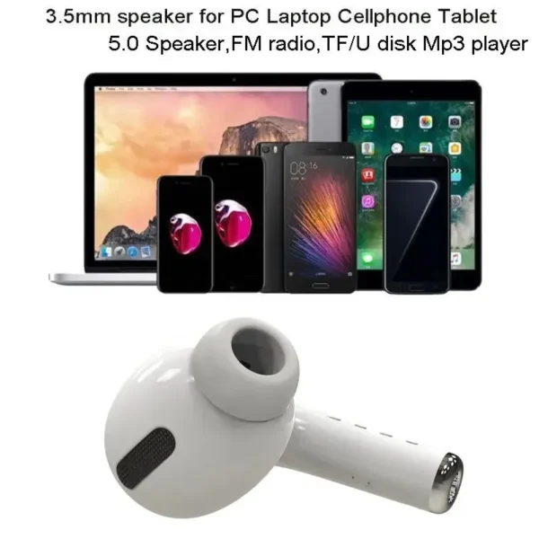 Giant Earphone Model Wireless Bluetooth Speaker Headset Shape Stereo Music Player Creative Loudspeaker Radio Playback Soundbar