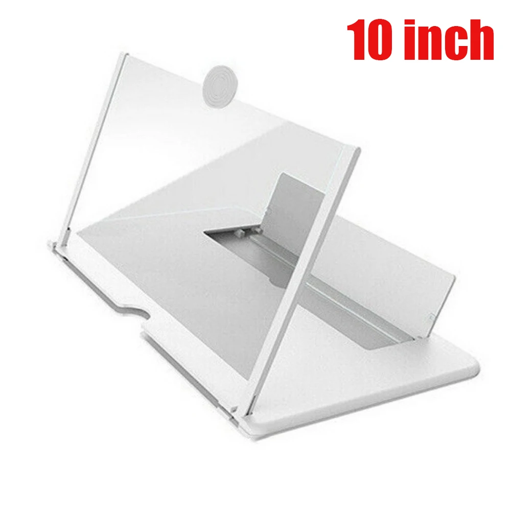 12 Inch Phone Large Screen Amplifier 3D Magnifying Glass Holder HD Portable Mobile Phone Screen Video Magnifier Screen Bracket