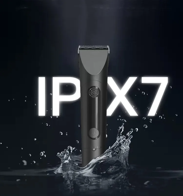 New Xiaomi Mijia Professional Clipper Hair Clipper 3 -Gear Adjustment  IPX7 Waterproof Hair Trimmer Machine With Charging Base