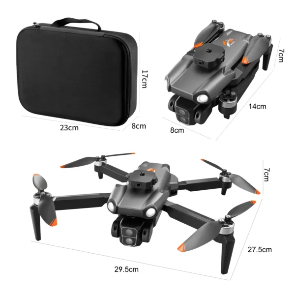 KBDFA Professional S119 Drone 8K With Dual Camera 5G WIFI Smart Obstacle Avoidance FPV Brushless Motor RC Quadcopter Mini Dron
