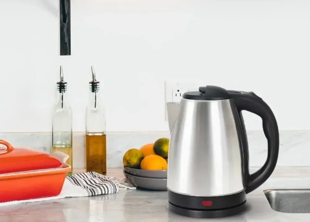 2L Electric Kettle Stainless Steel Kitchen Appliances Smart Kettle 1500W Whistle Kettle Samovar Tea Coffee Thermo Pot Gift