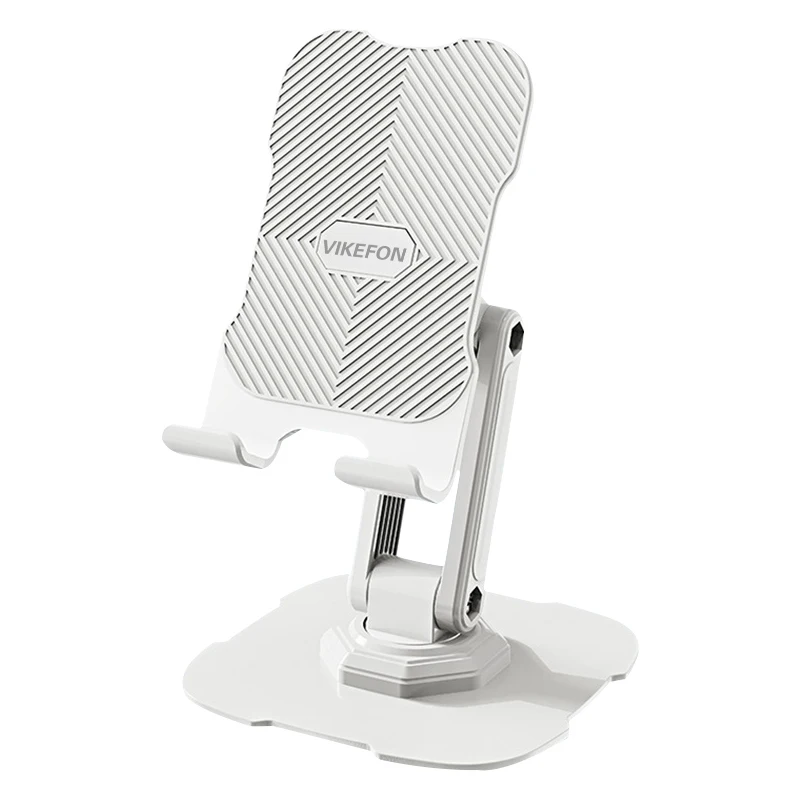 720 Rotate Aluminum Alloy Portable Tablet Holder For iPad Adjustable Flexible Folding Lazy Desktop Live Mobile Phone Stand Mount
