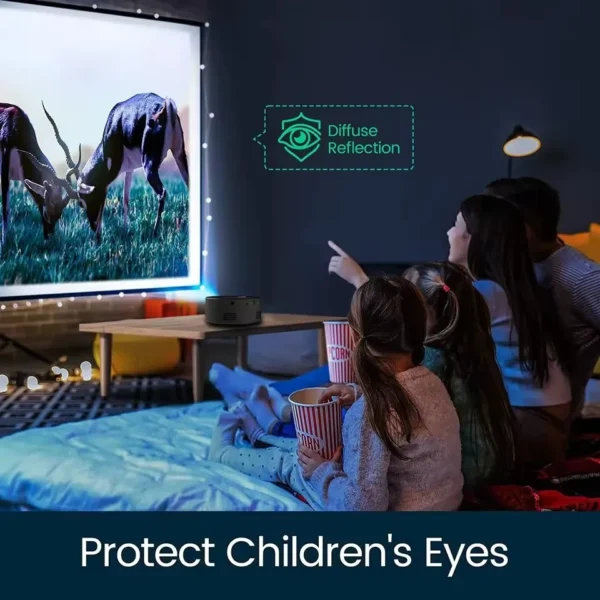 Smart Projector YT200 LED HD TV Video Projetor for HD Android Same Screen Home Cinema Outdoor Portable Projetor