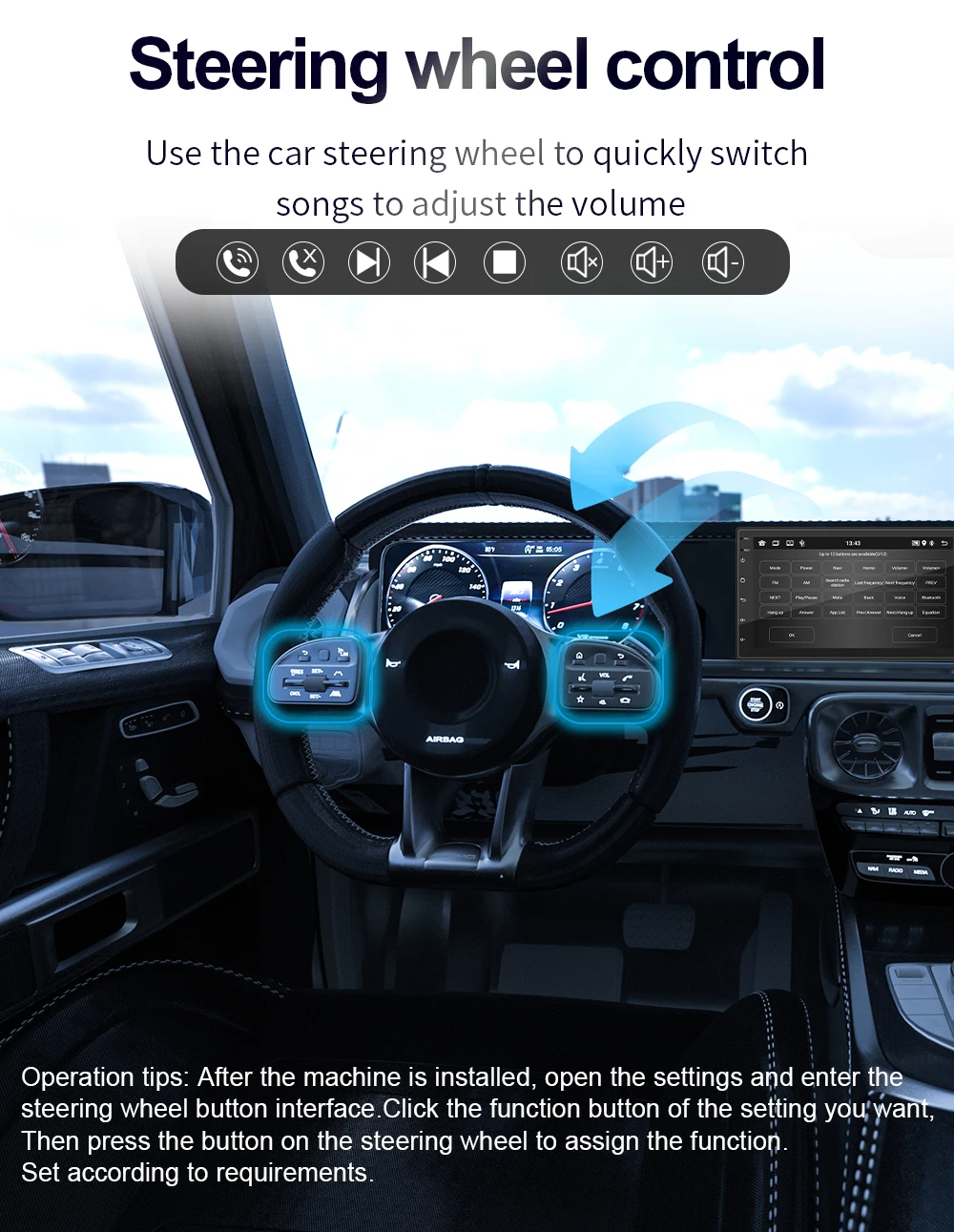 7/9/10 inch Universal Android 13 Car Radio 64G Autoradio android 2 Din car radio GPS BT Central Multimedia Smart car systems