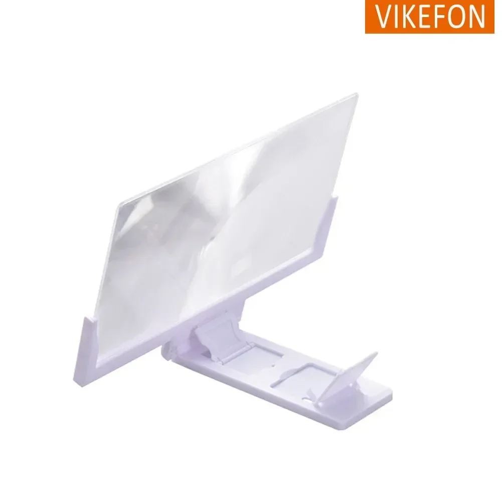 Foldable 3D High-definition Mobile Phone Screen Amplifier Landscape TV Movie Amplifier 14 inch Display Screen Phone Holder Stand