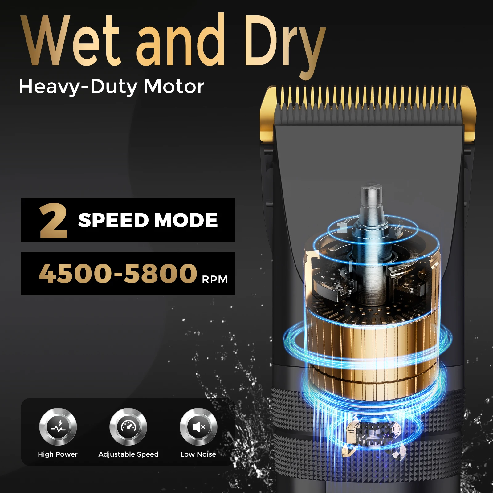 Sejoy Hair Clippers for Men Professional Cordless Barber Clippers for Hair Cutting Machine Grooming Rechargeable Beard Trimmer