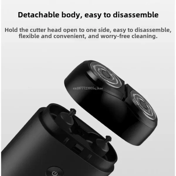 XIAOMI MIJIA S100 Electric Shaver Twin Blade Portable Dry Wet Razor Beard Trimmer Cutter USB Rechargeable For Men Razors Machine