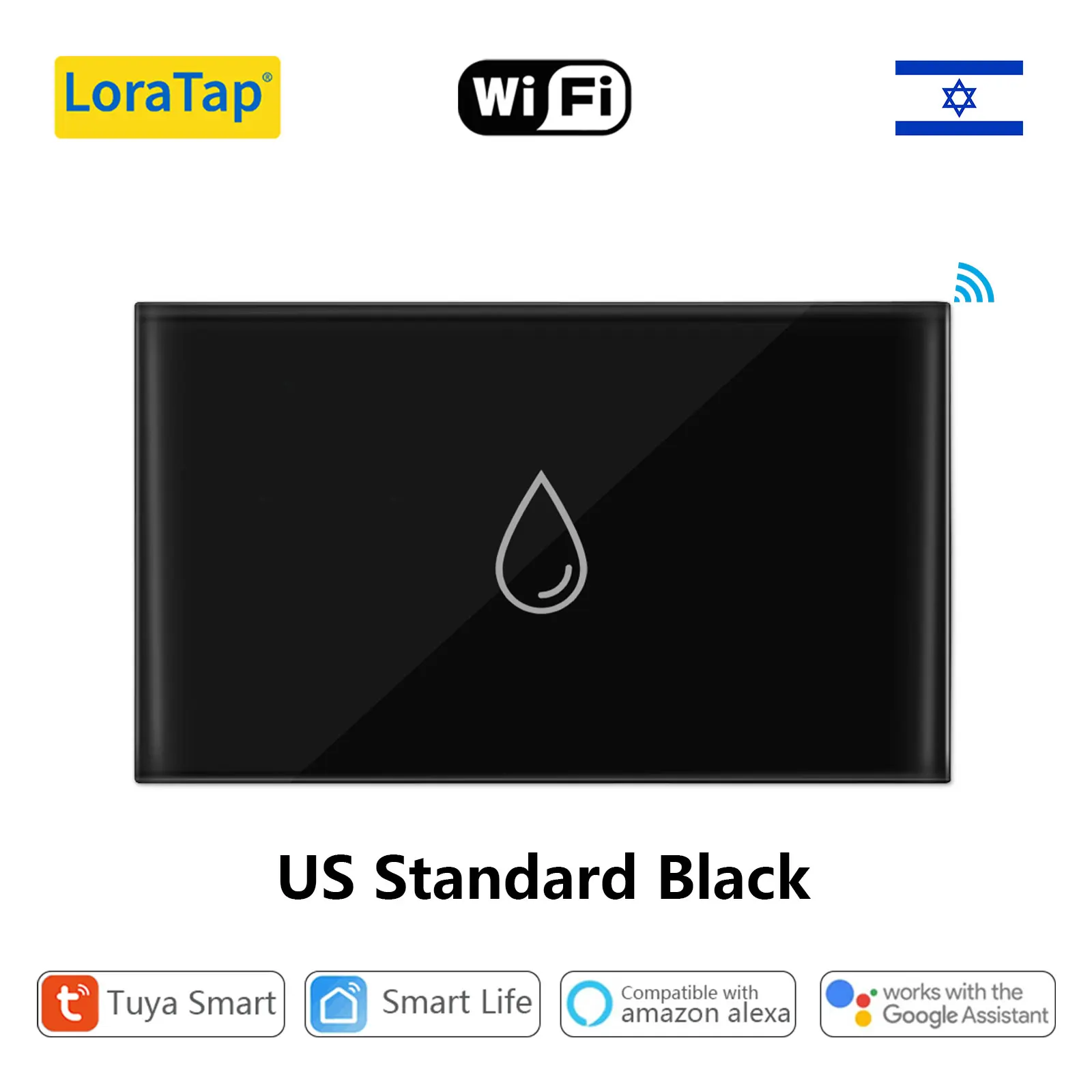 LoraTap WiFi Boiler Water Heater EU US IL Switch Tuya Smart Life App Remote Control Energy Monitoring Voice Google Home Alexa