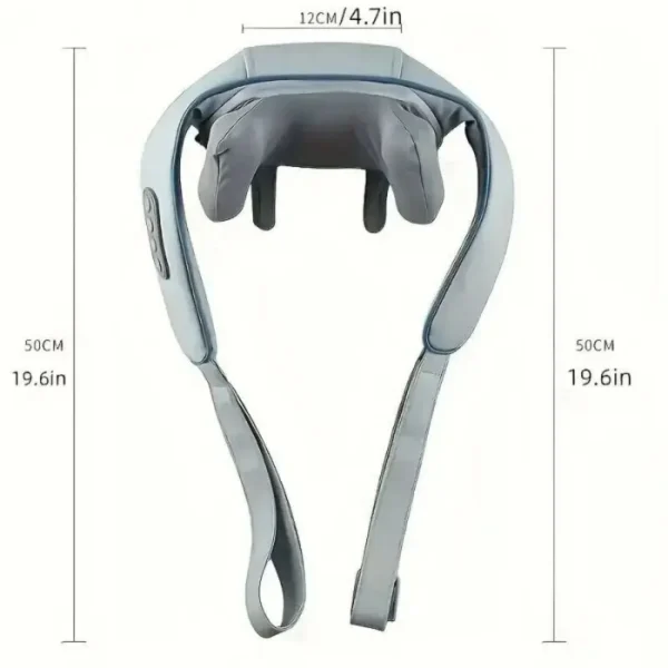 Neck and Back Massager Electric Wireless Neck and Shoulder Massage Arm and Back Body Muscles Relaxation Constant Temperature Hot