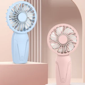 Sc691d9fc01ad44adac97fee86d5f18227.webp Portable Handheld Small Fan ABS Lightweight Cute Appearance USB Rechargeable Mini Fan For On Go Cooling Portable Mini Pocket Fan