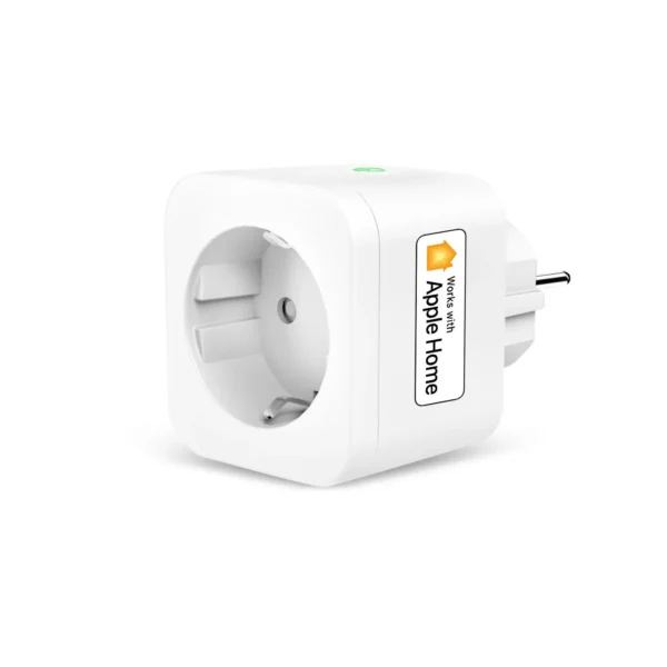 Refoss 16A HomeKit Smart EU Plug WiFi Socket Power Monitoring Timing Function Voice Control Support Alexa Google Assistant