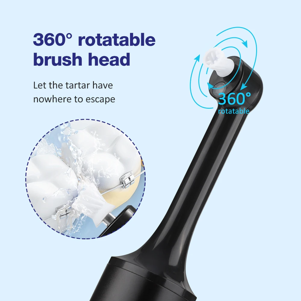 Electric Dental Teeth Polisher Ultrasonic Teeth Cleaner Oral Irrigator Calculus Stain Plaque Remover Tartar Teeth Whitening Kits
