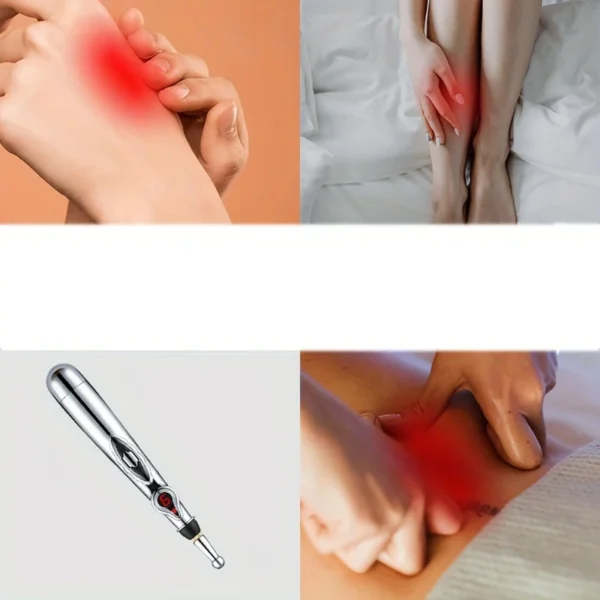 Acupoint Massage Pen Multi-Function Electronic Acupuncture And Moxibustion Meridian Pressing Therapy Energy Pen Pain Relieving