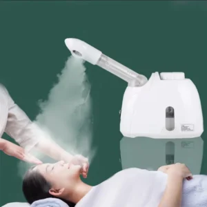 Sc8531b35c21c4cf3a830f8cd6f7aaed6p.webp Ozone Facial Steamer Warm Mist Humidifier for Face Deep Cleaning Vaporizer Sprayer Salon Home Spa Skin Care Whitening
