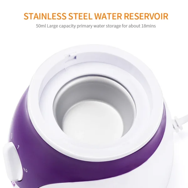 50ML Facial Steamer Nano Steamer Hot Sprayer Face Humidifier Skin Moisturizing Pores Cleansing Skin Deep Hydration Control Oil
