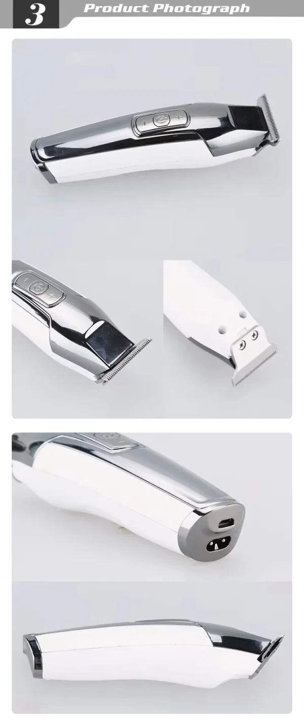 Kemei KM-5027 Original Electric Hair Clipper Rechargeable Hair Trimmer LCD Display Hairdresser Professional Cutting Machine