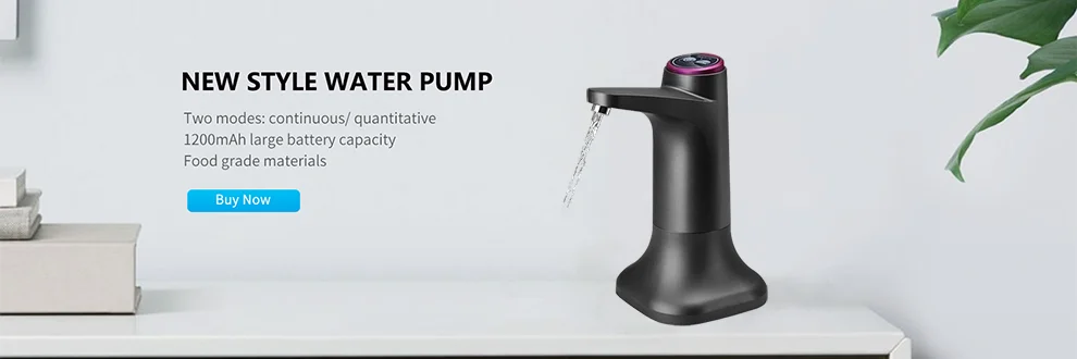 HiPiCok Water Pump 19 Liters Water Dispenser for Bottle Mini USB Automatic Electric Water Gallon Bottle Pump Drinking Dispenser