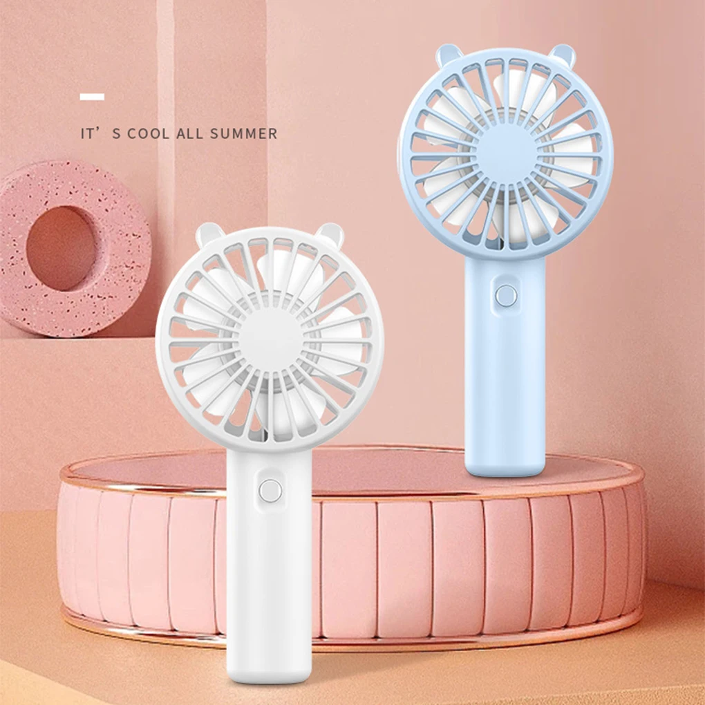 Scdf5b279d3fd4c648132fc7b87472fb6a.webp Handheld Fan Portable USB Rechargeable Fans Desk with Base Small Makeup Eyelash Cooler Women Girls Outdoor Office White