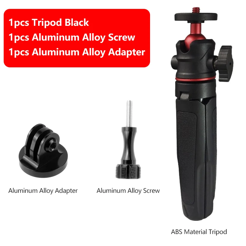 Desktop Extension Tripod Handheld Portable Mount For GoPro Hero 12 11 10 9 Insta360 X4 X3 DJI Osmo Action 4 3 Camera Accessories