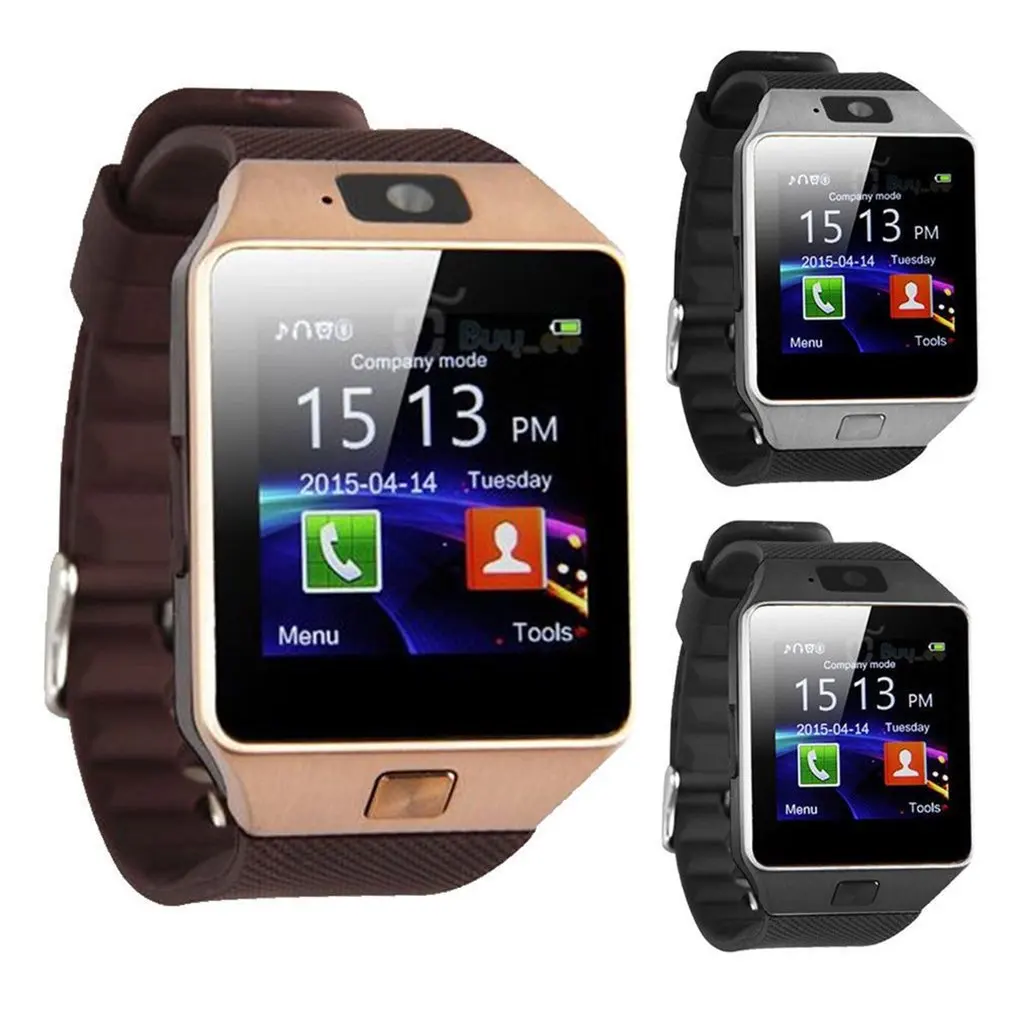 DZ09 Touch Screen Smart Watch With Camera Multi Language Wrist Watch SIM Card Smartwatch For IOS Android Phone Druopshipping