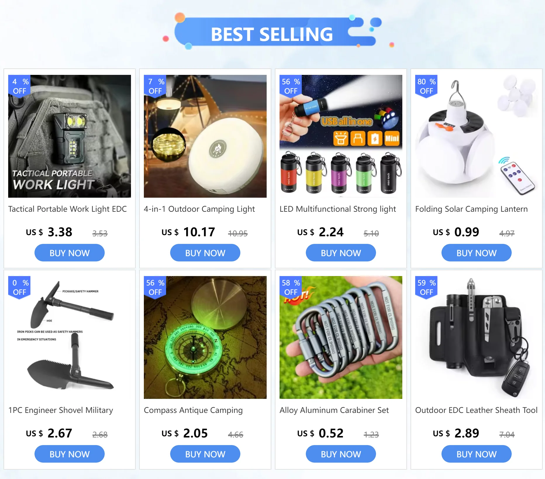 Folding Solar Camping Lantern Led Rechargeable Outdoor Hanging Tent Lamp Solar/USB Portable LED Bulbs With Hook Emergency Lights