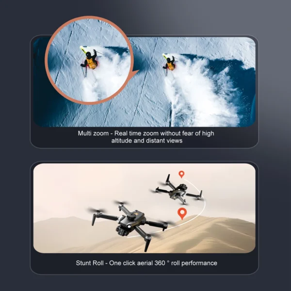 KBDFA Professional S119 Drone 8K With Dual Camera 5G WIFI Smart Obstacle Avoidance FPV Brushless Motor RC Quadcopter Mini Dron