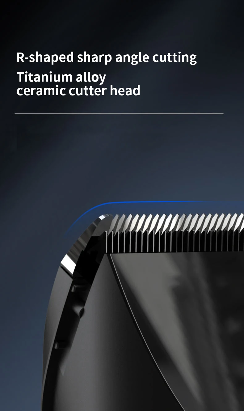 New Xiaomi Mijia Professional Clipper Hair Clipper 3 -Gear Adjustment  IPX7 Waterproof Hair Trimmer Machine With Charging Base