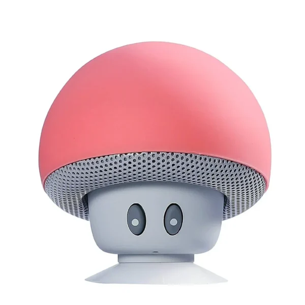 XIKCU Bluetooth Mushroom Speaker Waterproof Can Be Used as a Mobile Phone Holder Suitable for Family Parties and Small Parties