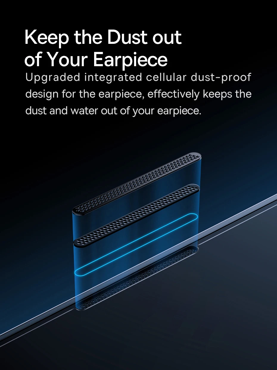 Baseus 0.4mm Corning Tempered Glass for iPhone 16 15 14 13 Pro Max Plus Screen Protector Anti-Peeping Auto Installation Film