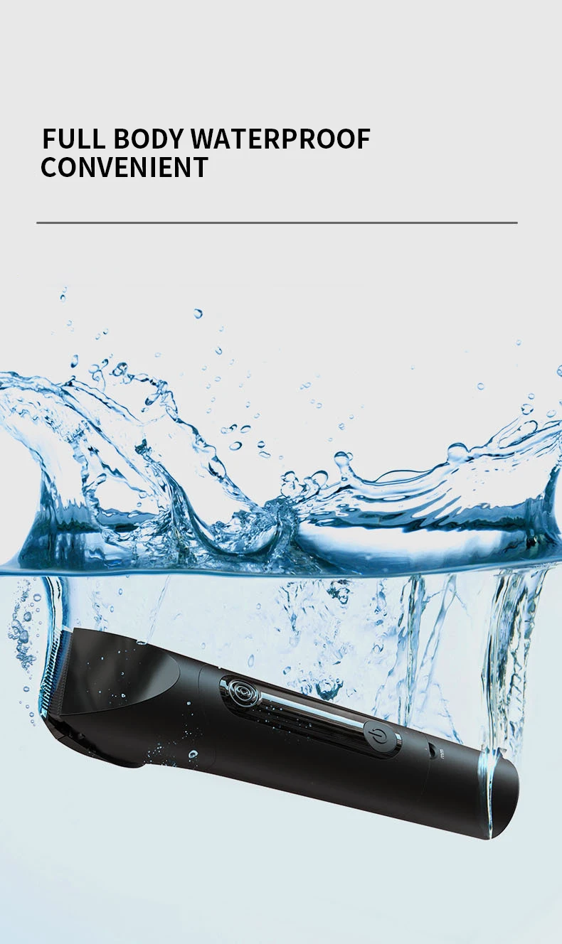 New Xiaomi Mijia Professional Clipper Hair Clipper 3 -Gear Adjustment  IPX7 Waterproof Hair Trimmer Machine With Charging Base