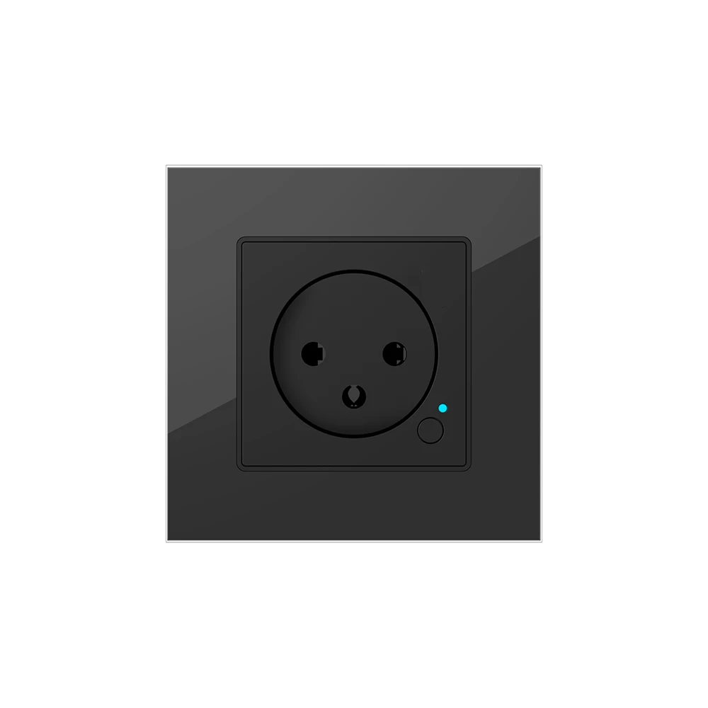 Shawader Tuya WiFi Smart Israel Wall Socket EU Power Plug Outlet USB Type-C PD 20W Charge Port for Iphone Alexa Dot Google Home