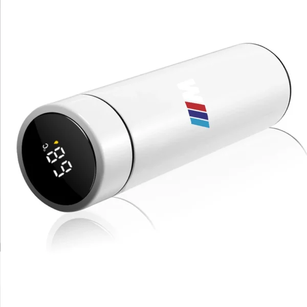 Car Stainless Steel Smart Thermos Mug Insulation Cup Led Digital Temperature Display For BMW E28 E30 E34 E36 M Performance X1 X2