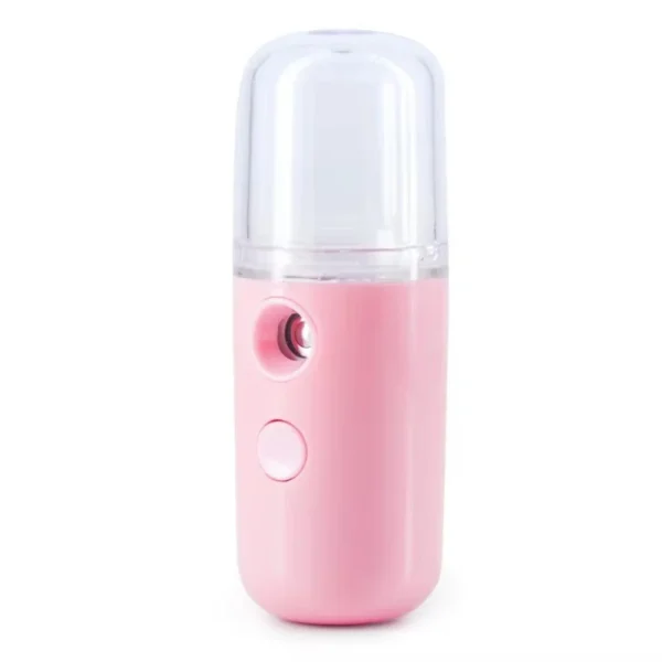 Portable Rechargeable Small Facial Steamer 30ml Mini Humidifier Home Wireless Nano Personal Face Hydrat Sprayer Cool Mist Maker