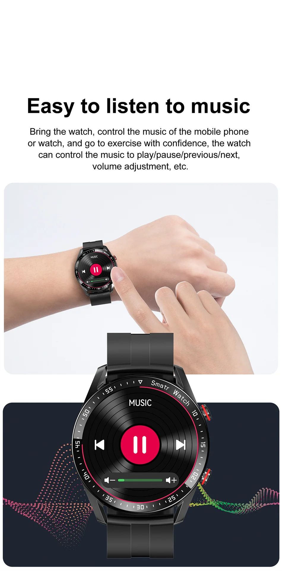 2025 New Outdoor Sports Smart Watch Men GT Series 1.53 inch AMOLED Screen Sports Watch ECG+PPG Health Smartwatch Man For Huawei