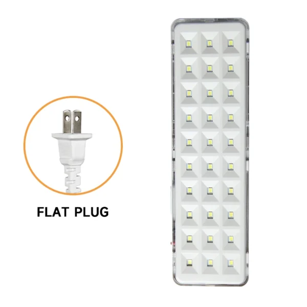 LED Emergency Light Rechargeable Portable Indoor Fire Fighting Lamps Wall-mounted Home Lights 30LEDs Exit Lamp Camping Lantern