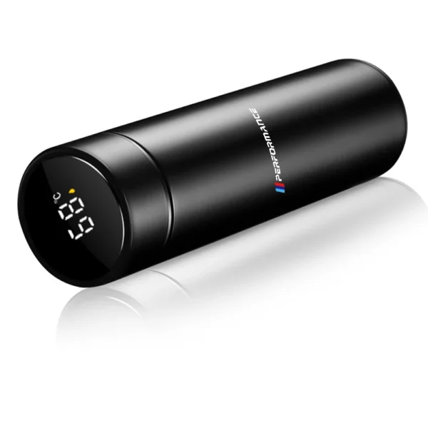 Car Stainless Steel Smart Thermos Mug Insulation Cup Led Digital Temperature Display For BMW E28 E30 E34 E36 M Performance X1 X2