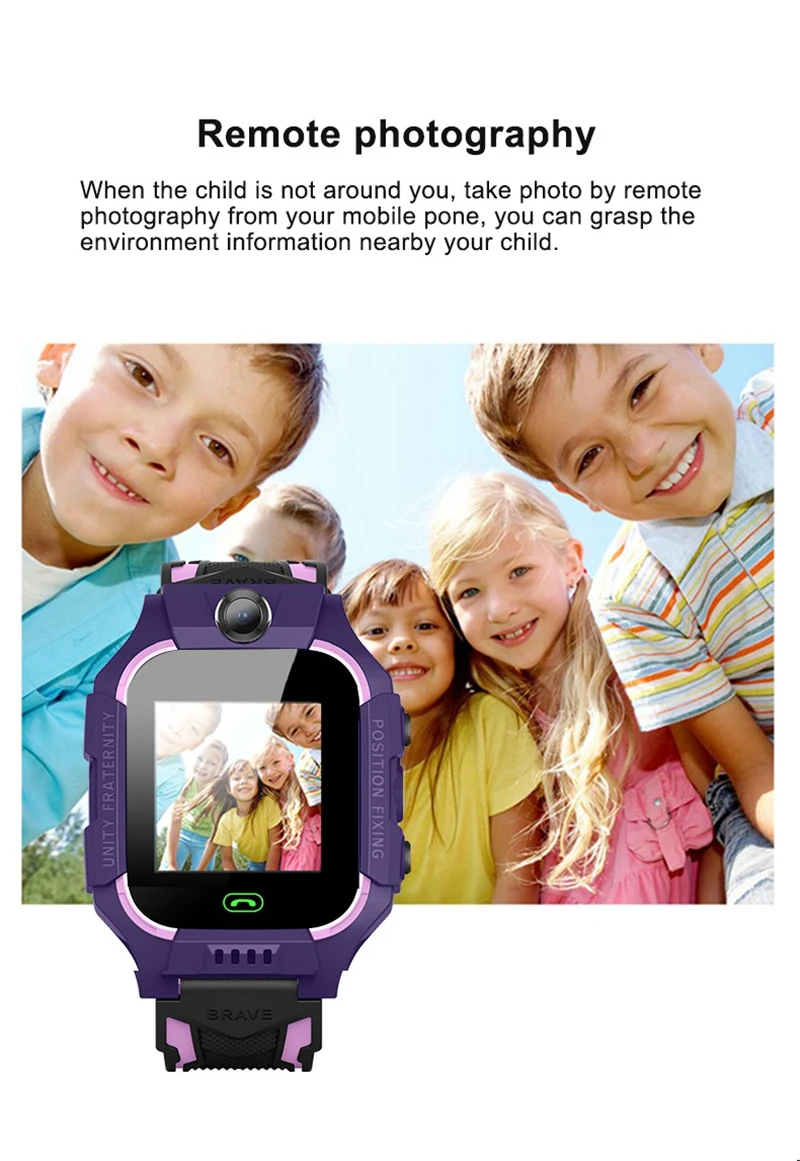 Smart Watch Kids 2g Sim Card Smartwatch for Children SOS Tracker Call Phone Camera Voice Chat Photo Boys Girls Birthday Gifts