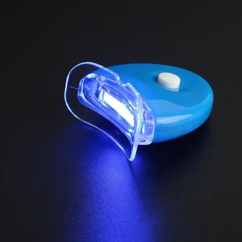 1PC  Teeth Whiten Lamp Teeth Bleaching Laser Treatments LED Teeth Whitening Light Mini Blue Light Dental Whitening Supplies