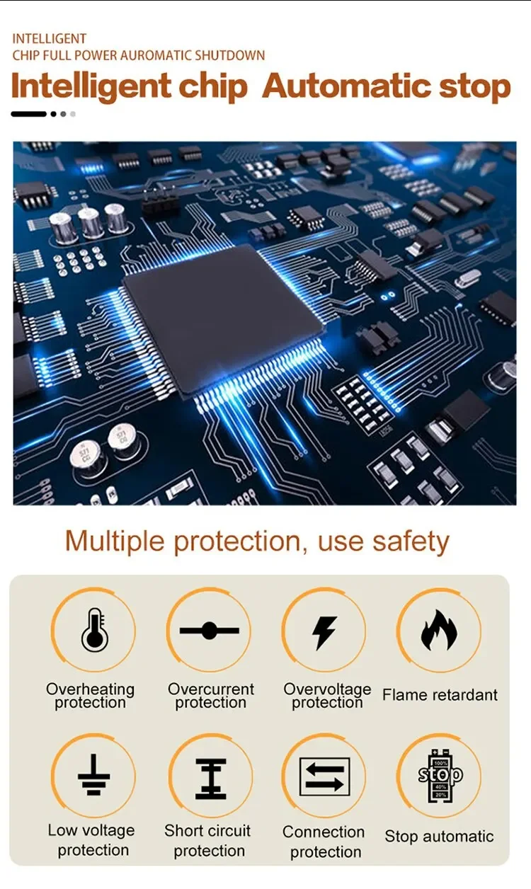 Car Battery Charger 12V Pulse Repair LCD Display Smart Fast Charge AGM Deep Cycle GEL Lead-Acid Charger For Auto Motorcycle