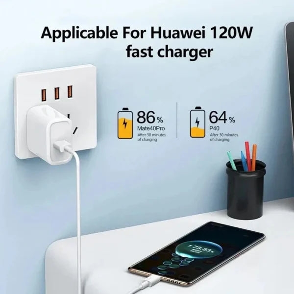 USB Type C Cable 10A Fast Charging Wire Mobile Phone USB Line For Huawei 30 Xiaomi redmi Samsung Poco f5 USB C Data Cable Cord