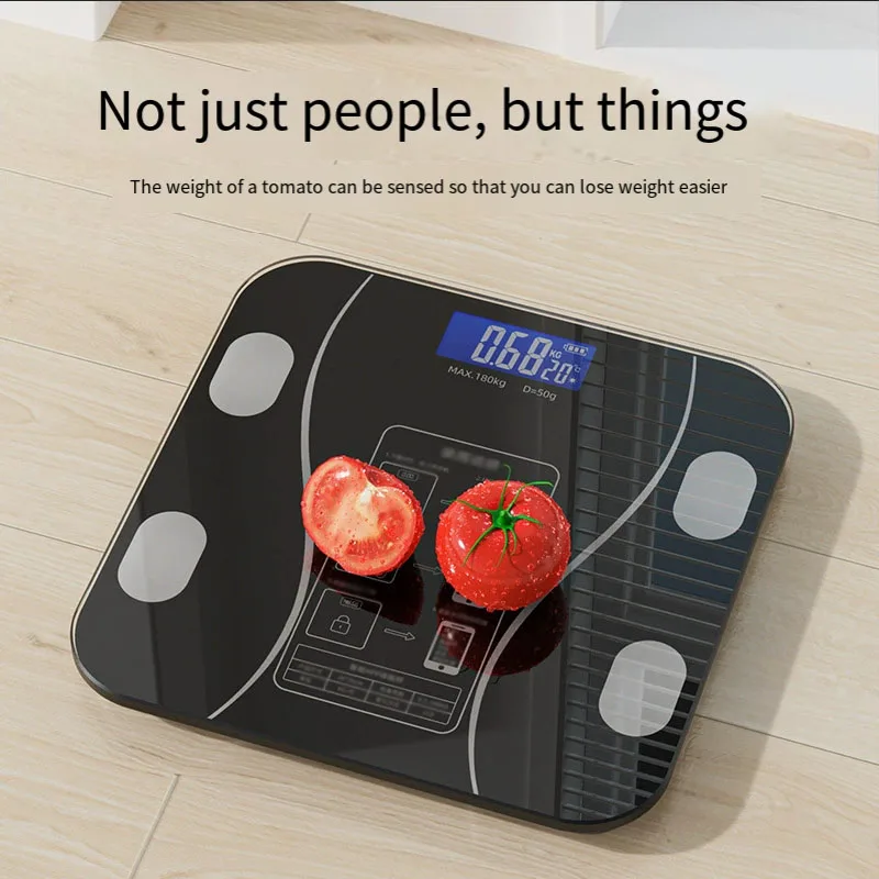 New charging smart app synchronizes body fat scales bathroom digital proportions Bluetooth weight loss body fat scales