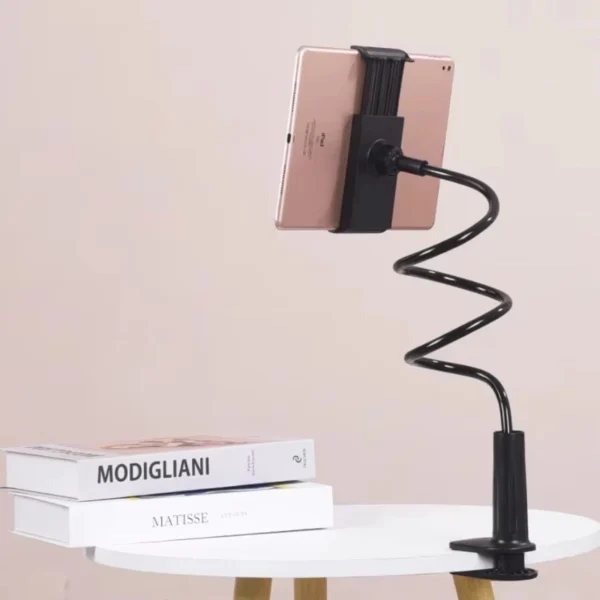 Portable 70cm 360 Clip Mobile Phone Holder Stand Flexible Lazy Bed Desktop Bracket Flat Bracket for iPhone Samsung  Stand Base