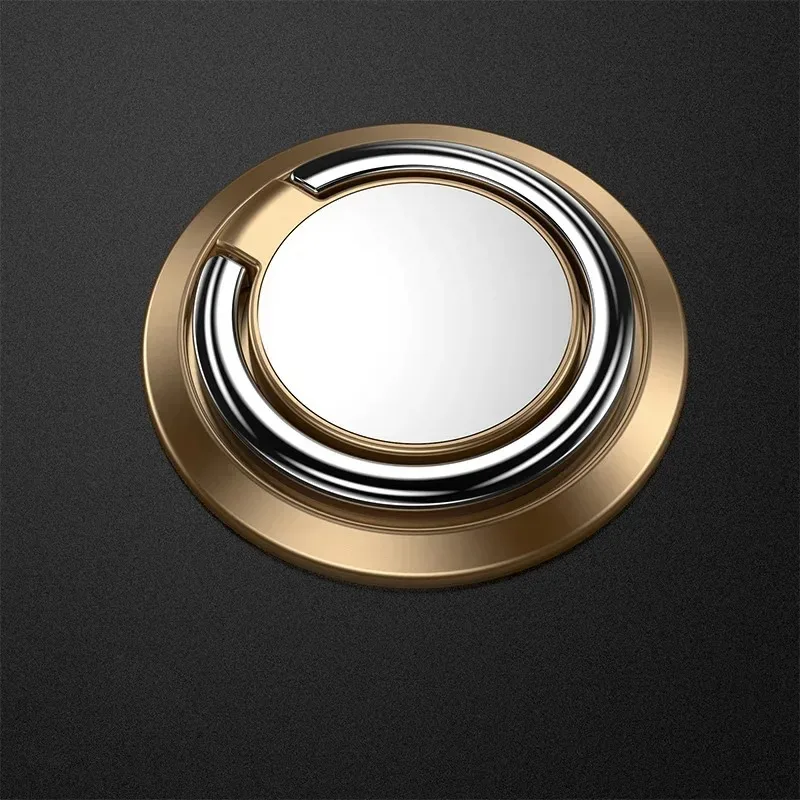 Finger Ring Holder Stand Grip 360 Rotating For Mobile Phone Car Magnetic Mount Phone Back Sticker Pad Unniversal Bracket
