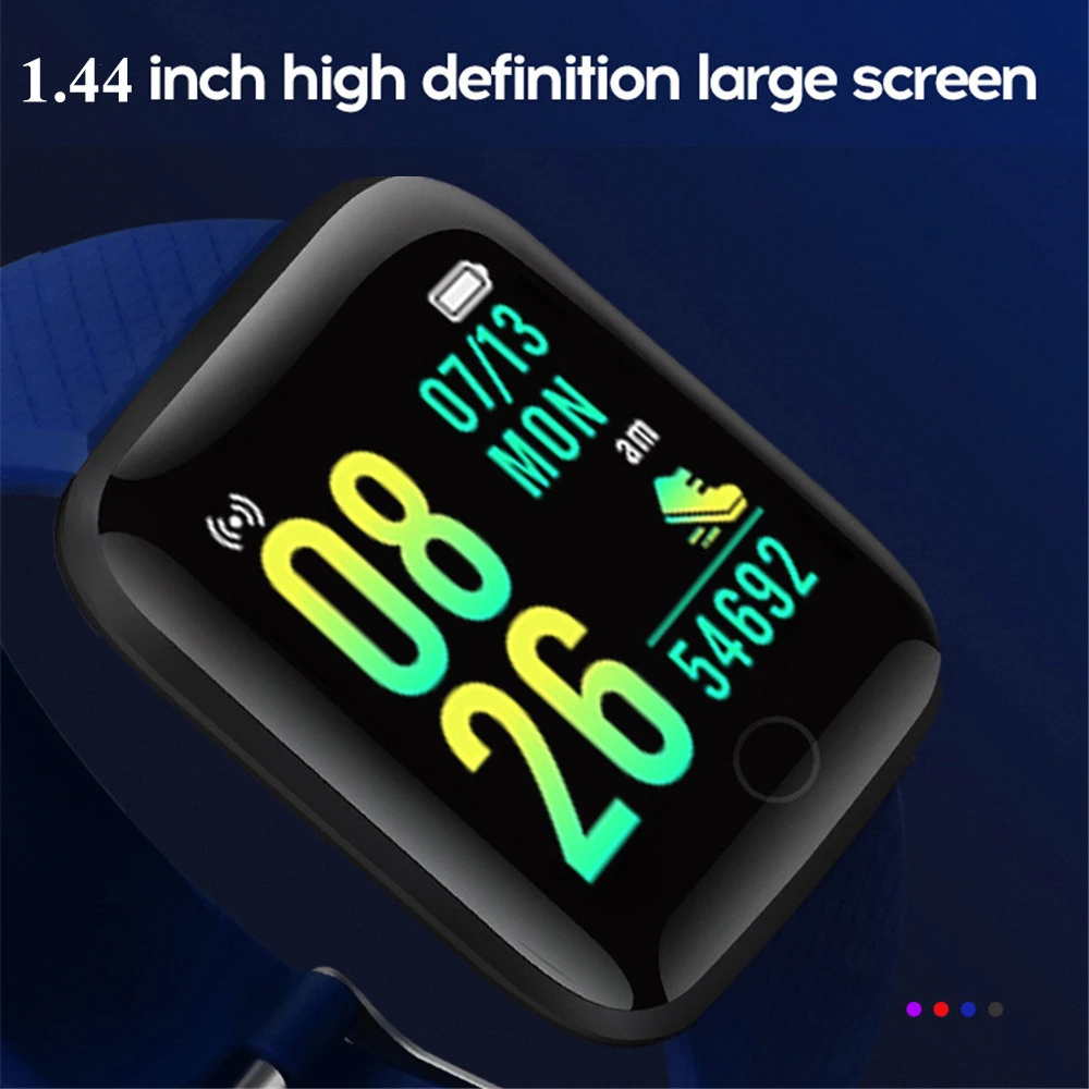 116plus Smart Watch For Men Women Gift 1.3 inch Screen Sports Fitness Watches Wristwatch Bluetooth 5.0 Calls Digital Smartwatch