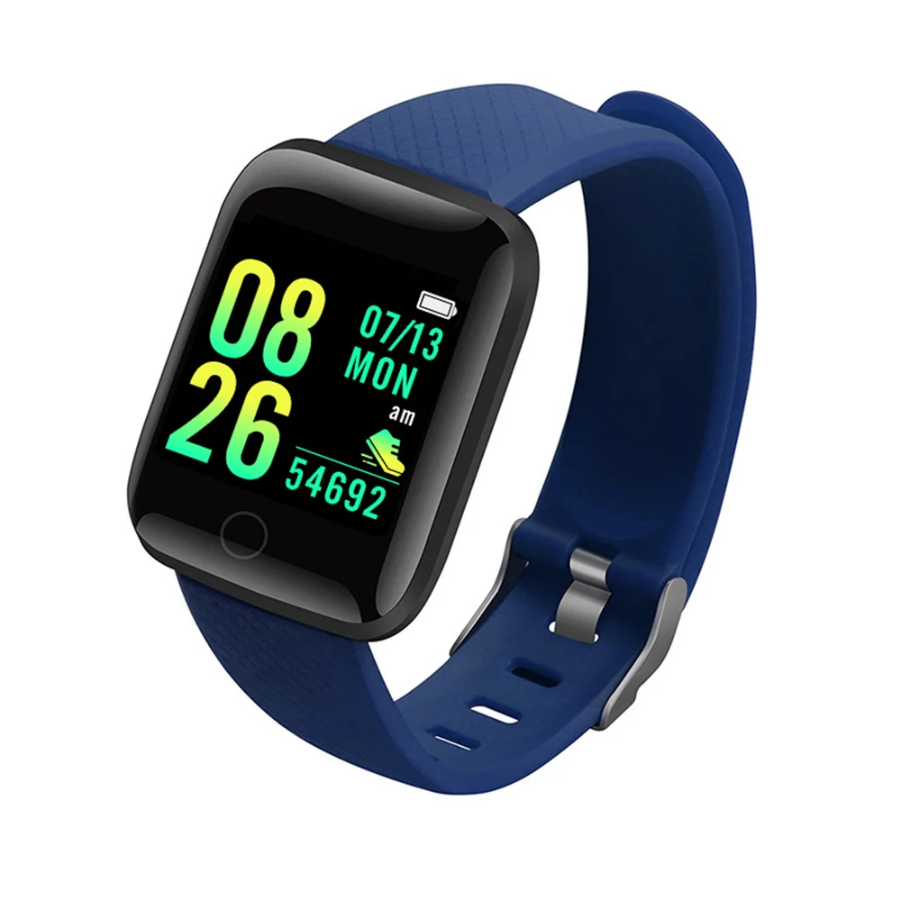 116plus Smart Watch For Men Women Gift 1.3 inch Screen Sports Fitness Watches Wristwatch Bluetooth 5.0 Calls Digital Smartwatch