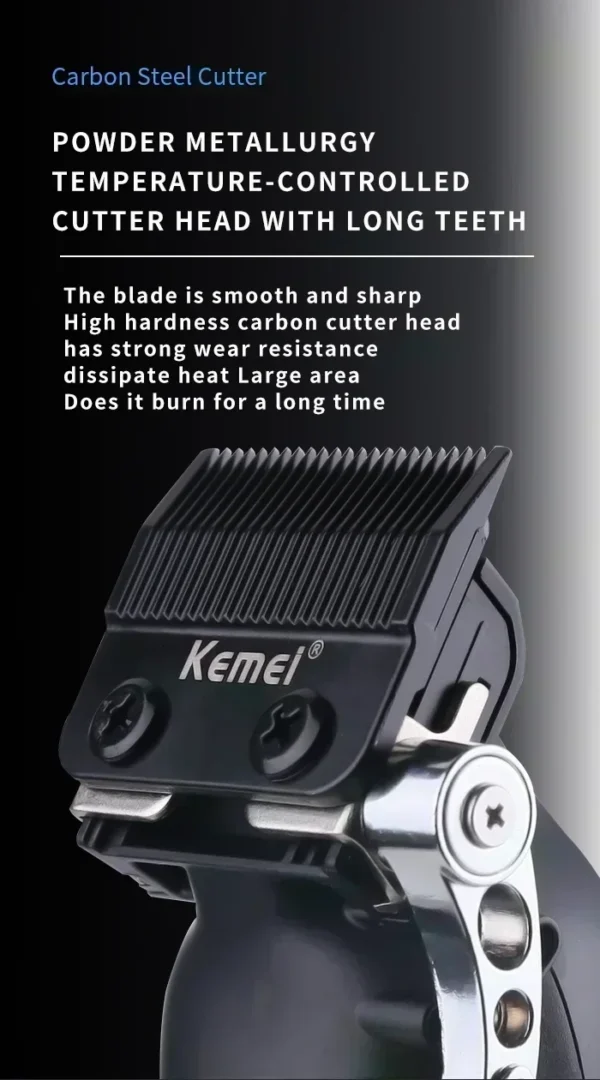 Kemei Hair Clipper Kit KM-2296 KM-2299 KM-1102 Men's Electric Hair Trimmer Machine Professional Hair Cutting Machine Clipper