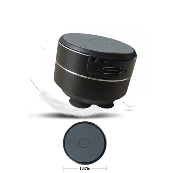 Mini Bone Conduction Speaker Vibration Stereo Audio Digital TWS Wireless Bluetooth Speakers Portable Metal Speaker Dropshipping